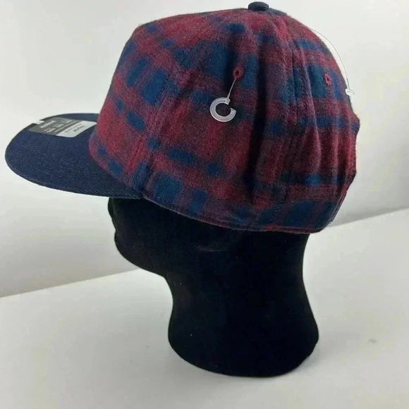 Patagonia blue & red plaid cap NWT RANGE CAP - Picture 4 of 6